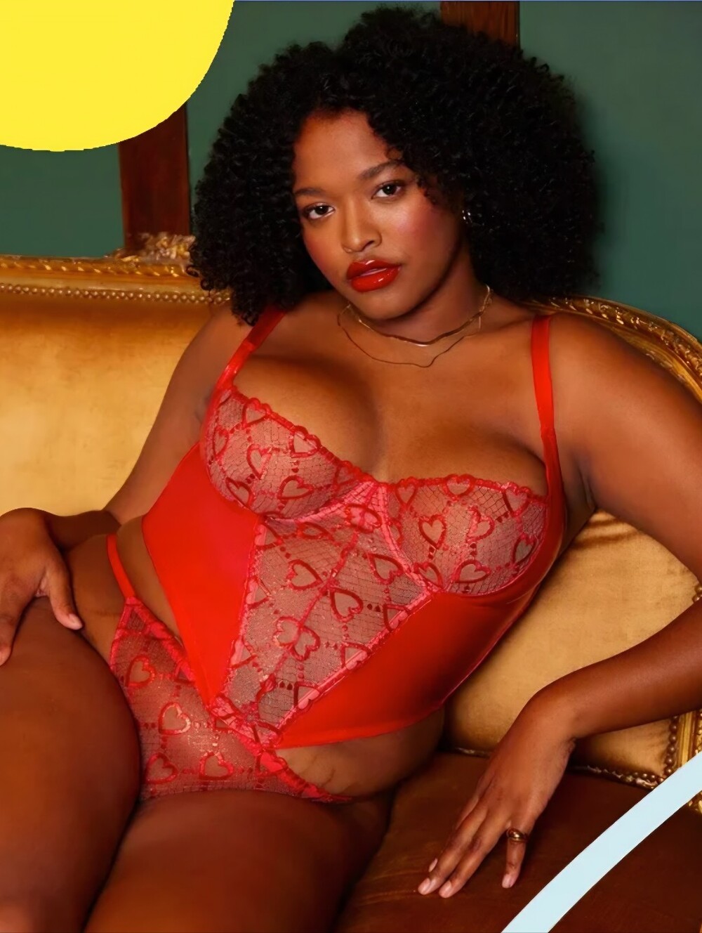 Savage X Fenty Savage Fenty Heart Bustier